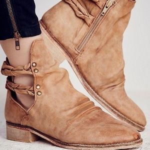 Free People Landslide Bootie in Cedar